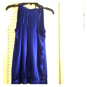 Silk Dark Purple/Blue Top